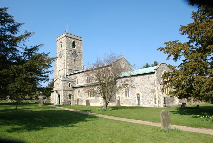 St. John the Baptist Church, Aldbury, Hertfordshire, England, Great Britain