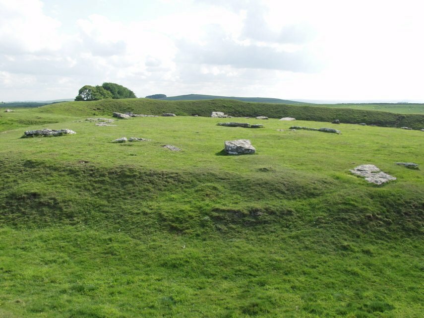 Arbor Low, Derbyshire Peak District, England, Great Britain
