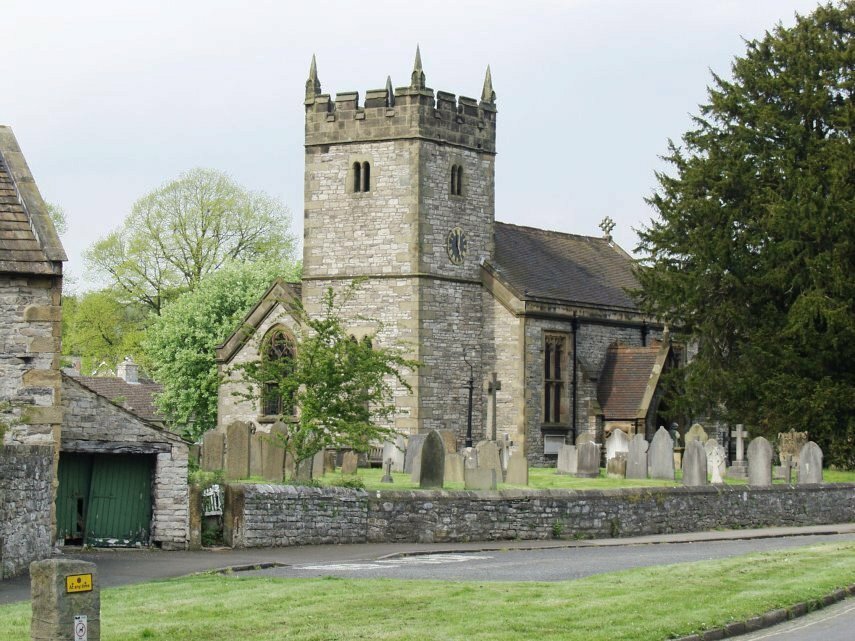 The Church of the Holy Trinity, Ashford-in-the-Water, Derbyshire, England, Great Britain