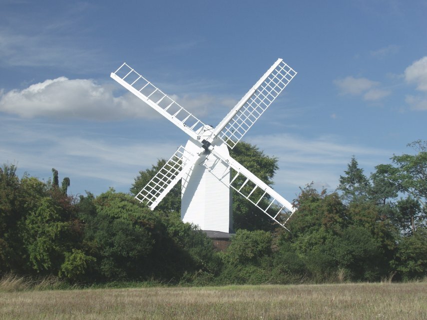 Mills - Scene showing Bocking Post Mill