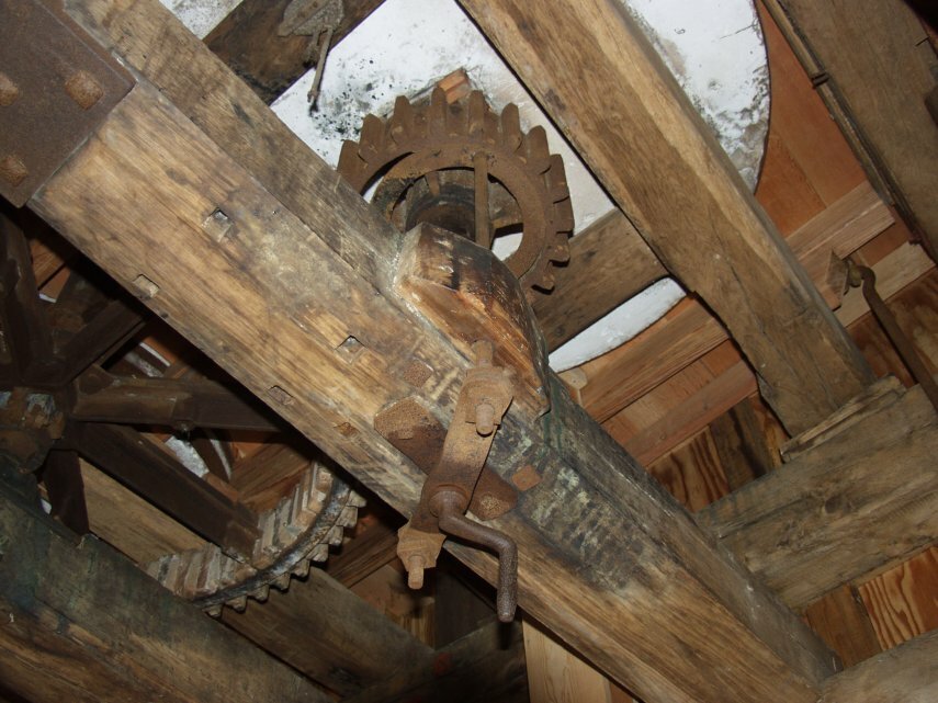 Bocking Windmill Interior, Bocking Churchstreet, Braintree, Essex, England, Great Britain