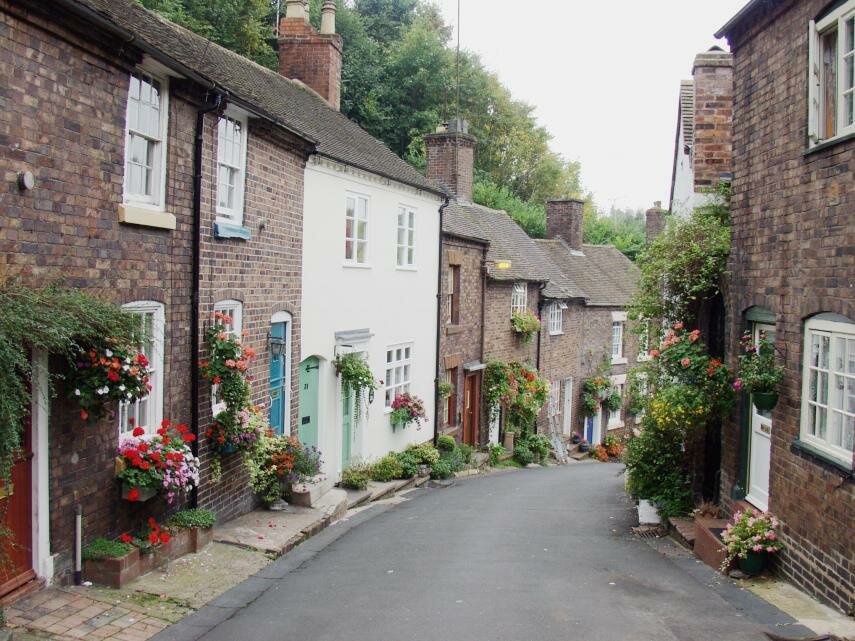 Railway Street, Bridgnorth, Shropshire, England