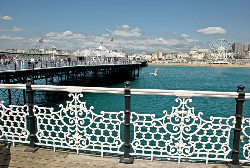 Brighton from the Pier, Sussex, England, Great Britain
