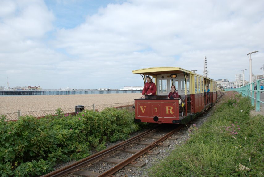 The Volks Electric Railway, Brighton, Sussex, England, Great Britain