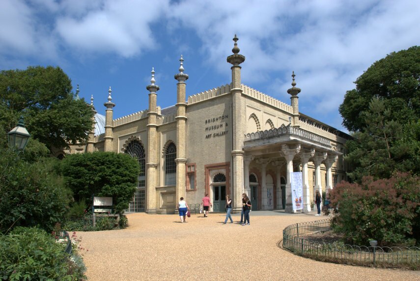 The Brighton Museum and Art Gallery, Brighton, Sussex, England, Great Britain