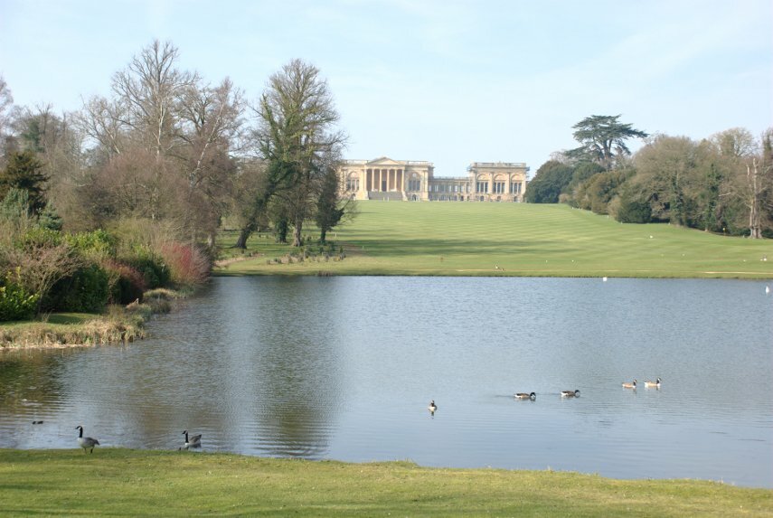 Stowe House, Buckingham, Buckinghamshire, England, Great Britain