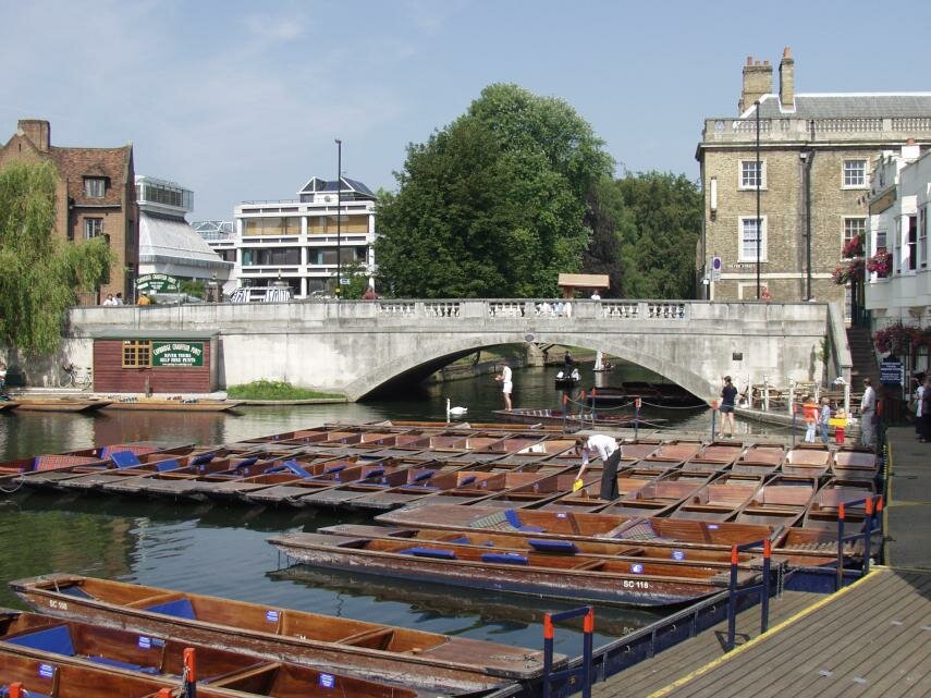 Photograph of Silver Street Bridge, Cambridge, Cambridgeshire