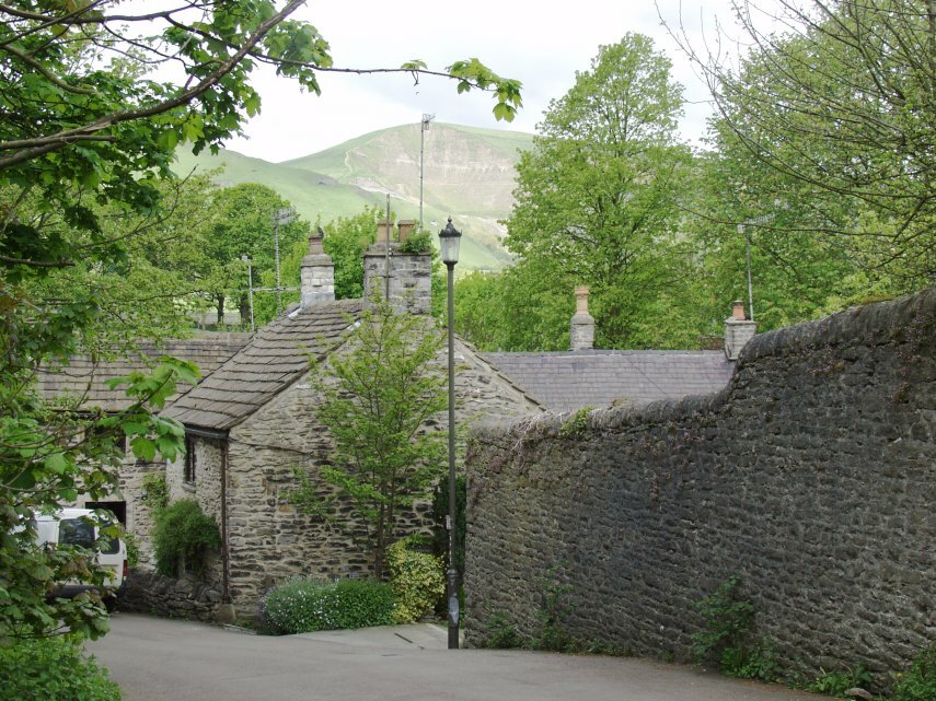 Mam Tor from Castleton, Derbyshire, England, Great Britain