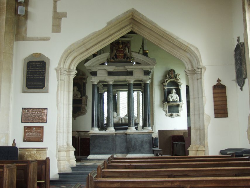 The Noel Chapel, St. James Church, Chipping Campden, Gloucestershire, England, Great Britain
