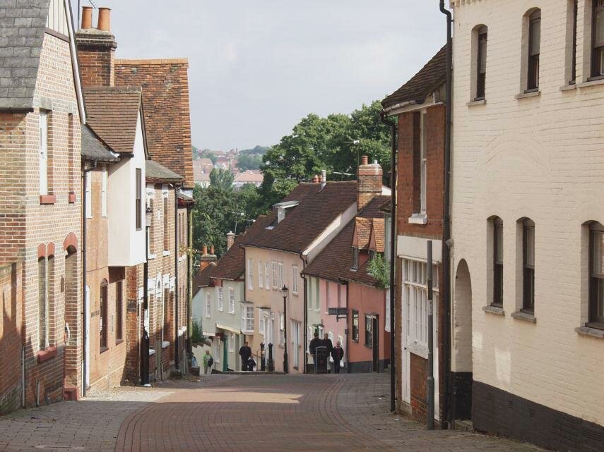 Town of Colchester (Dutch Quarter), Essex, England