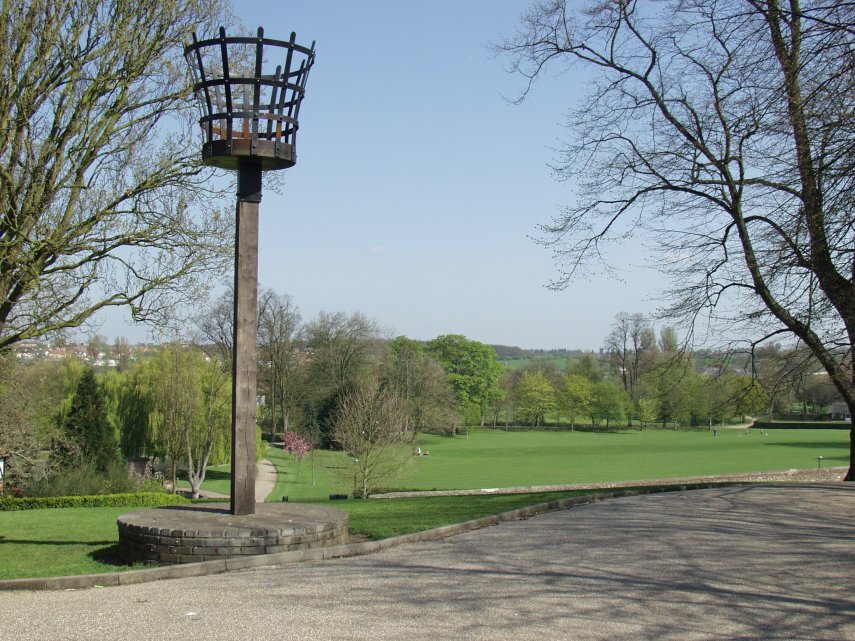 Lower Castle Park, Colchester, Essex, England, Great Britain