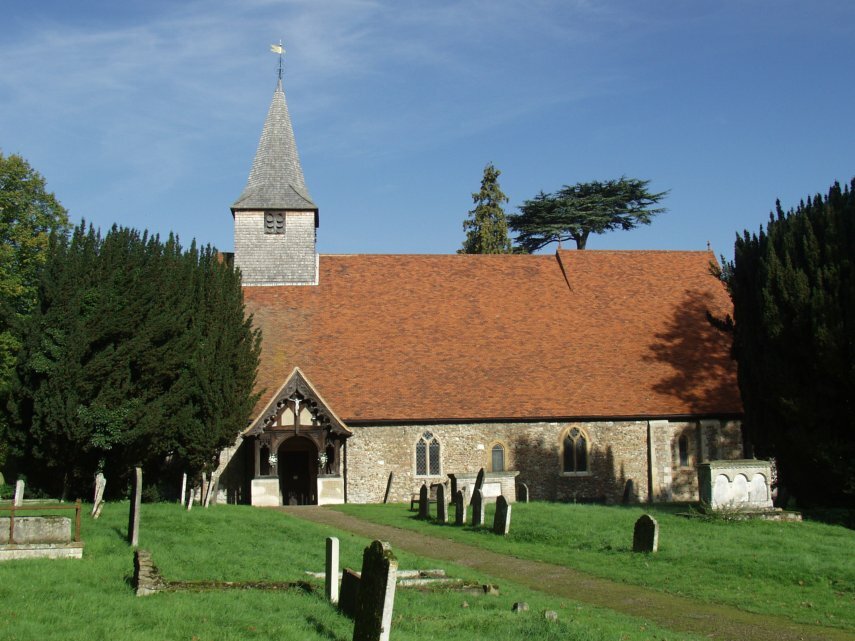 St. Michael and All Angels Church, Copford, Essex, England