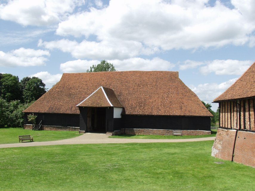 Barley Barn, Cressing Temple Barns, Braintree, Essex, England, Great Britain