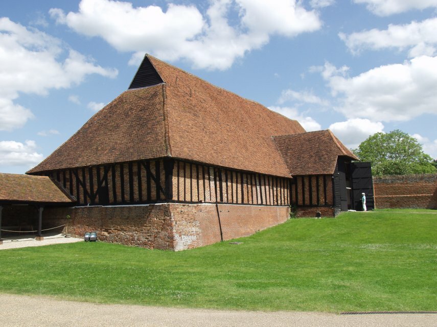 Wheat Barn, Cressing Temple Barns, Braintree, Essex, England, Great Britain