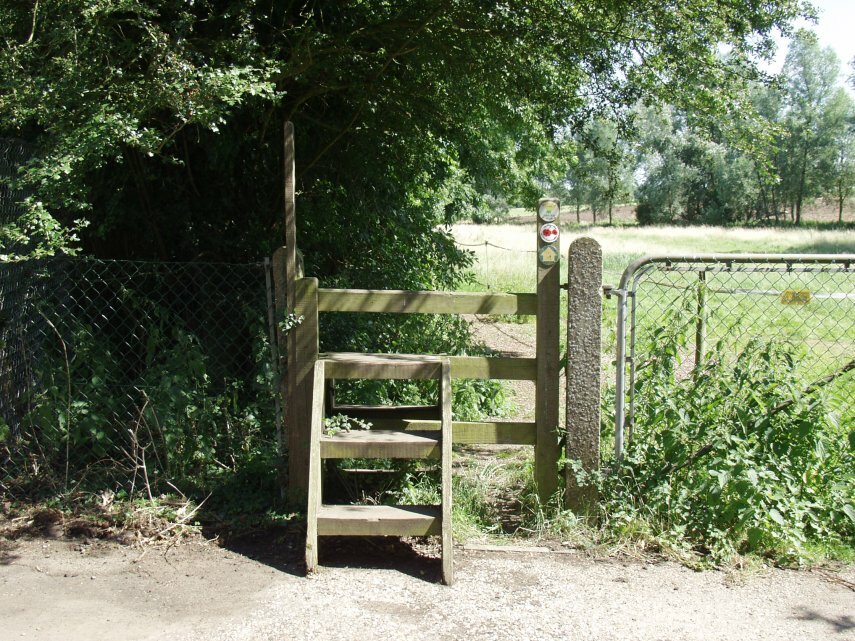 The First Stile, White Notley, Braintree, Essex, England, Great Britain