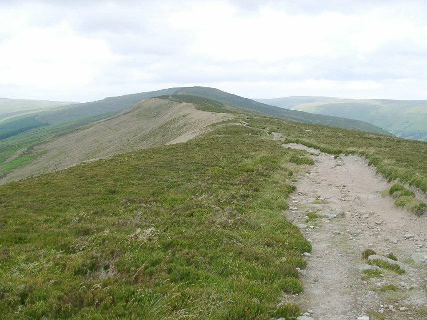 The Chwarel y Fan ridge, Vale of Ewyas, Black Mountains, Brecknockshire