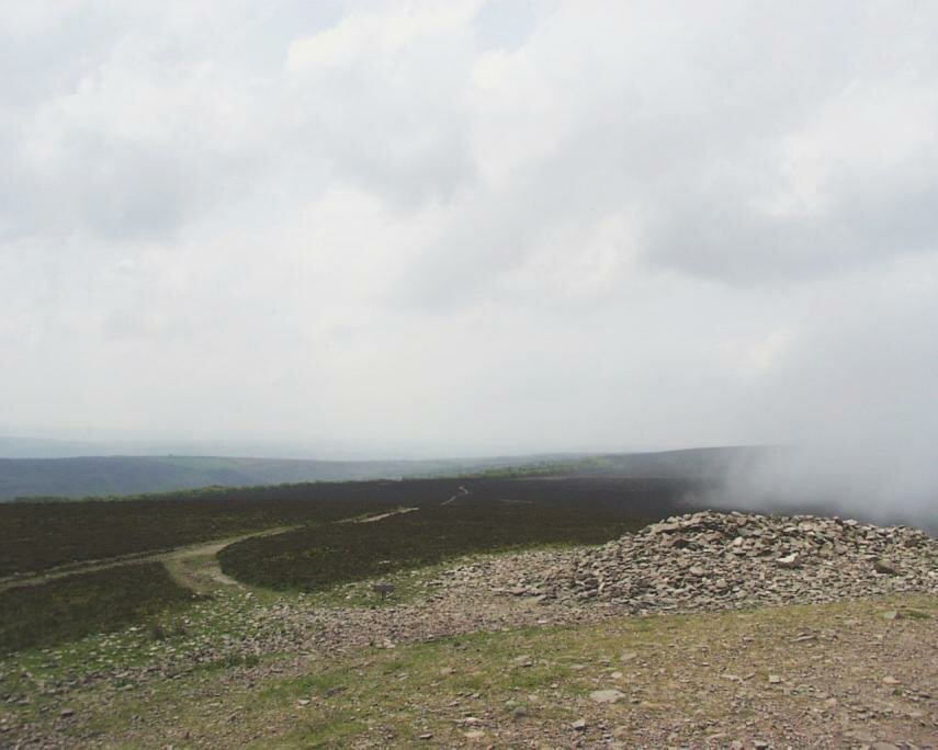 View from Dunkery Beacon, Exmoor, Somerset, England, Great Britain