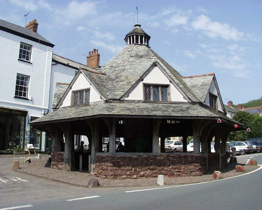 Medieval Yarn Market, Dunster, Somerset, England