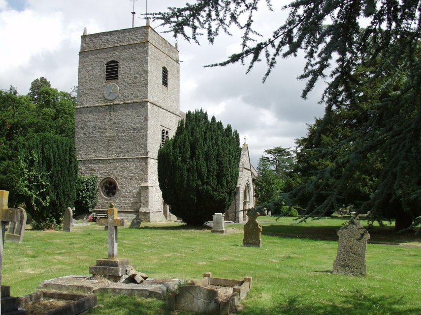 The Church of St. Mary the Vigin, Eardisland, Herefordshire, England, Great Britain