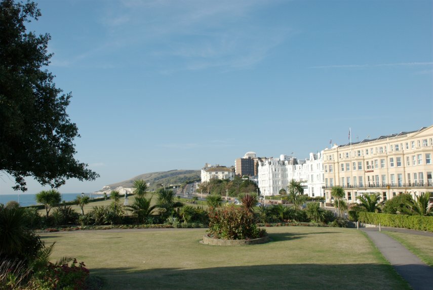 Eastbourne looking West, Sussex, England, Great Britain