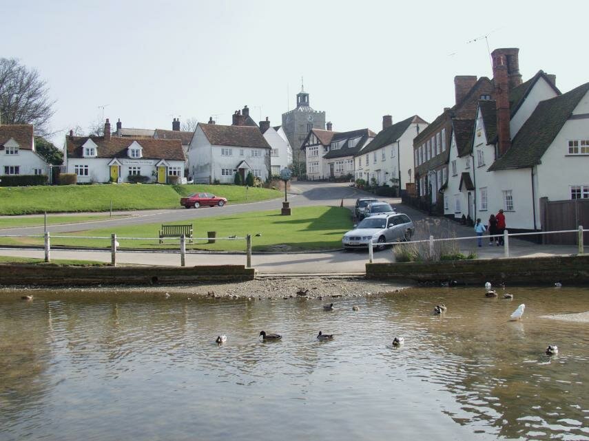 Village of Finchingfield, Essex, England