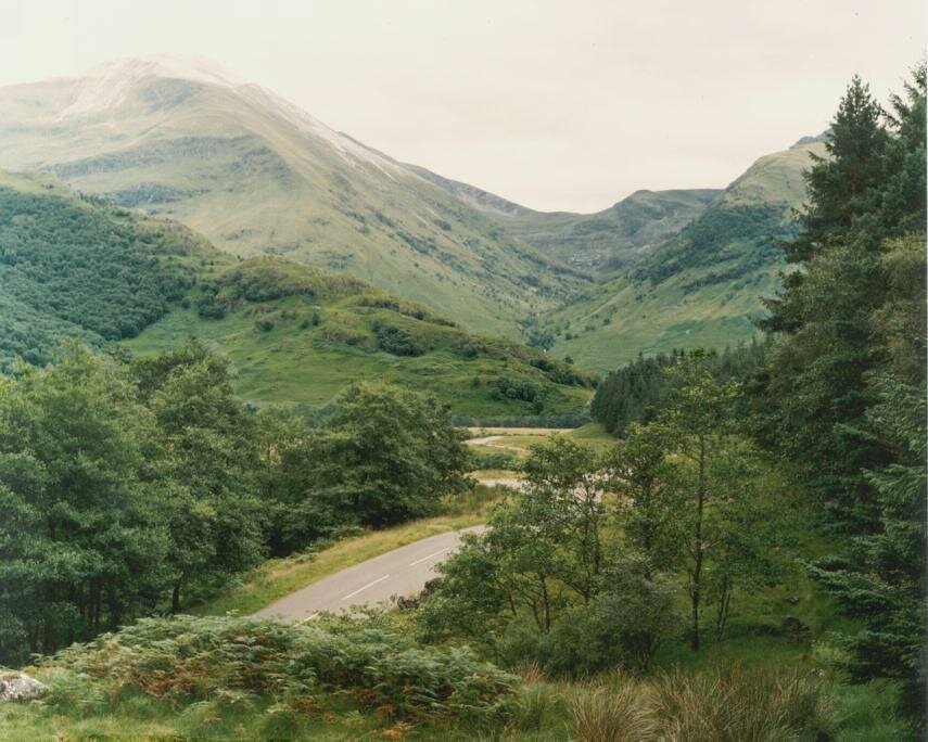 View along Glen Nevis, Fort William, Highlands, Scotland - Landscapes