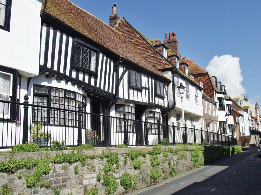 High Street, Hastings, Sussex, England, Great Britain