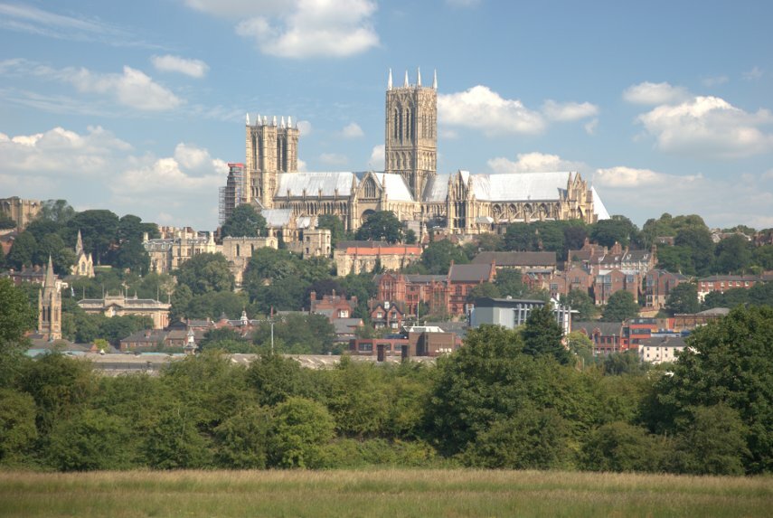 Lincoln Cathedral, Lincoln, Lincolnshire, England, Great Britain