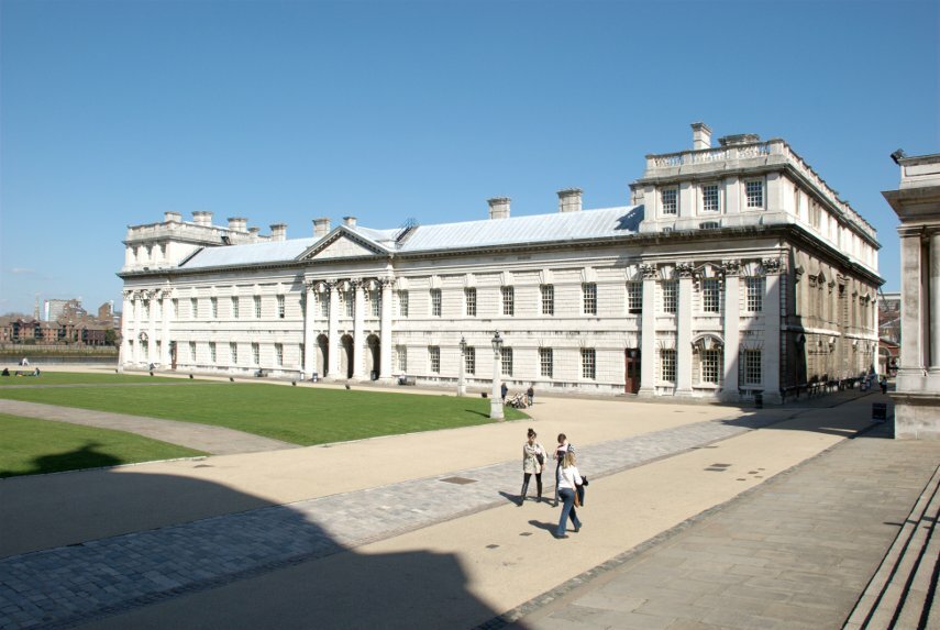 The Old Royal Navy College, Greenwich, London, England, Great Britain