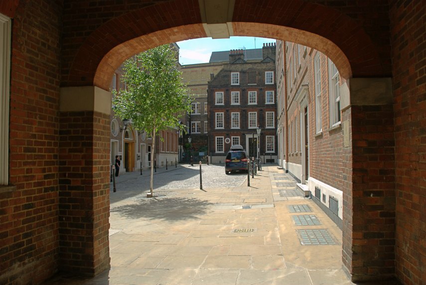 Gough Square, London, England, Great Britain