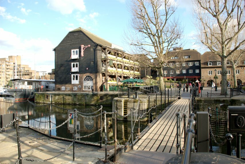 St. Catherine's Dock, Tower Hill, London, England, Great Britain