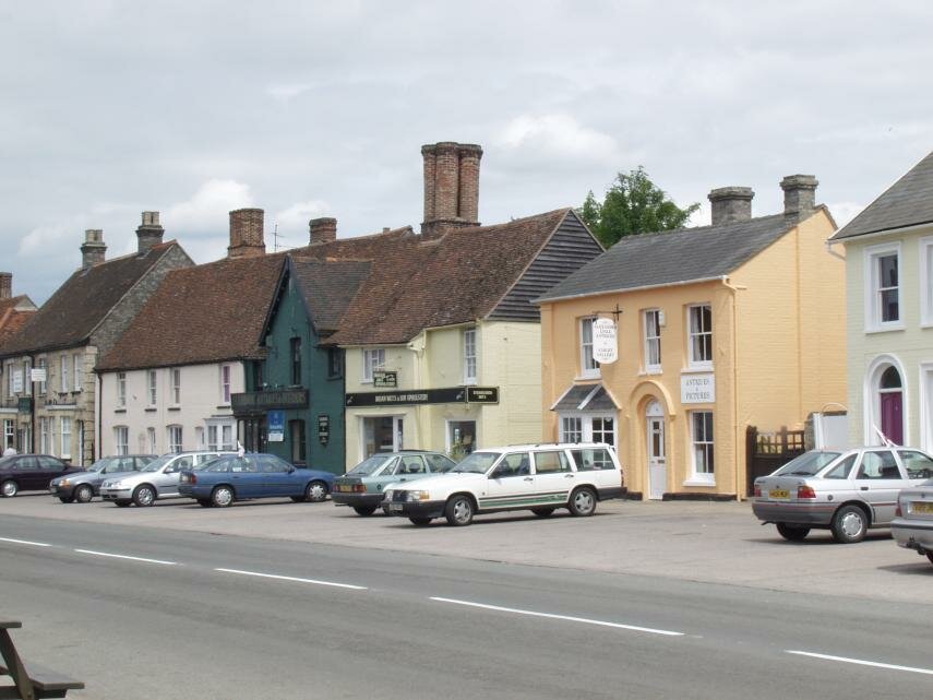 Hall Street, Long Melford, Suffolk, England, Great Britain