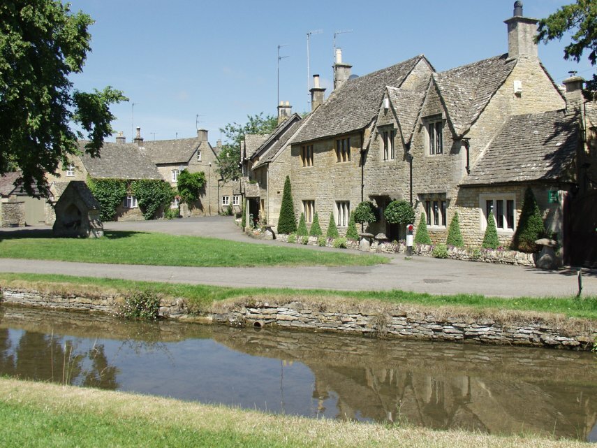 Lower Slaughter, Gloucestershire, England, Great Britain