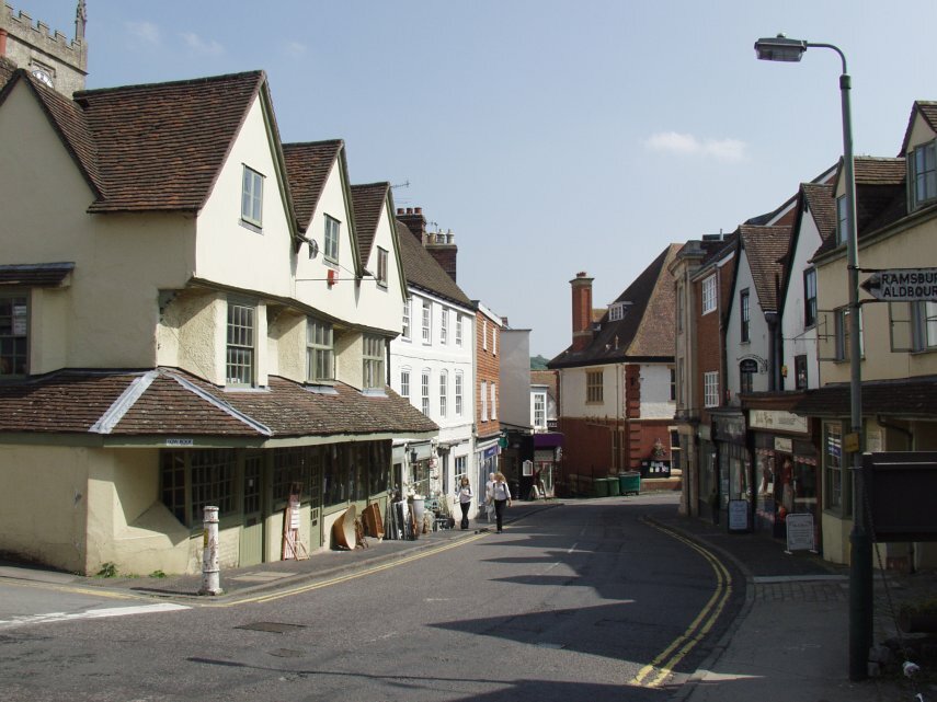 Picture of Kingsbury Street, Marlborough, Wiltshire, England