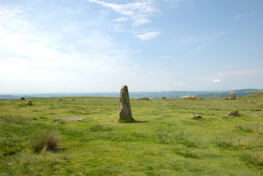 Mitchell's Fold Stone Circle, Shropshire, England
