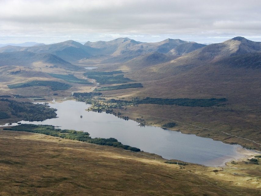 Picture of Loch Tulla near the Bridge of Orchy on the southern edge of Rannoch Moor