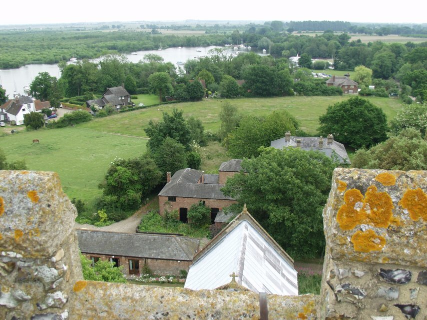 Photgraph of Ranworth Broad from the church tower, Ranworth, Norfolk