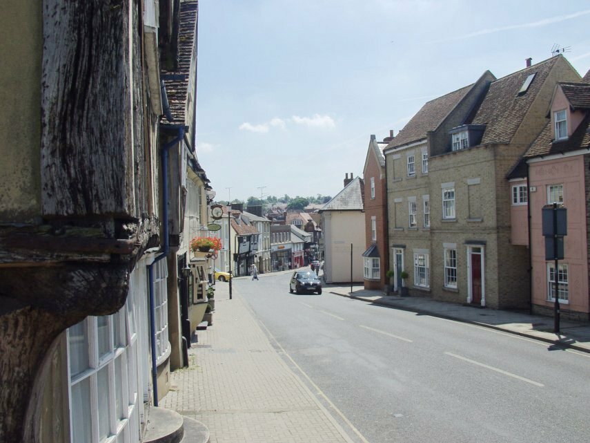 High Street, Saffron Walden, Essex, England, Great Britain