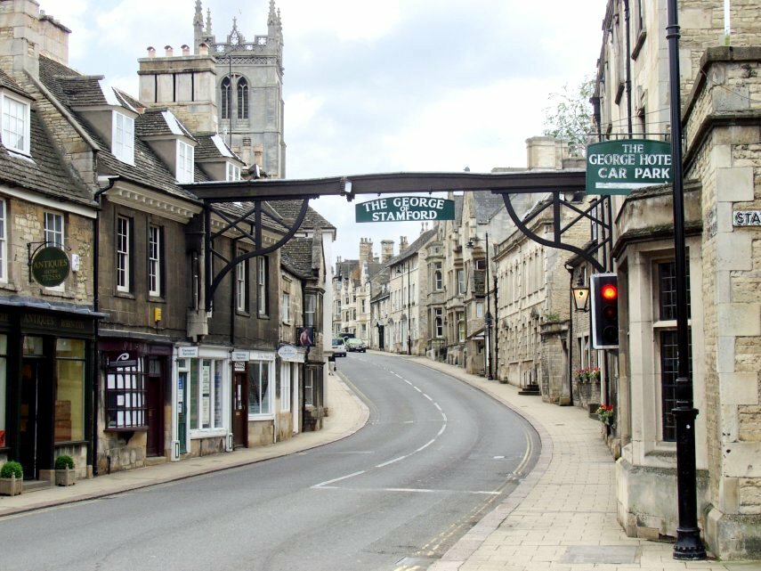 High Street St. Martins, Stamford, Lincolnshire, England, Great Britain