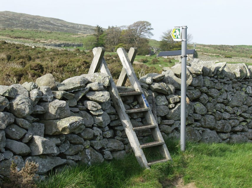View of a Ladder Stile