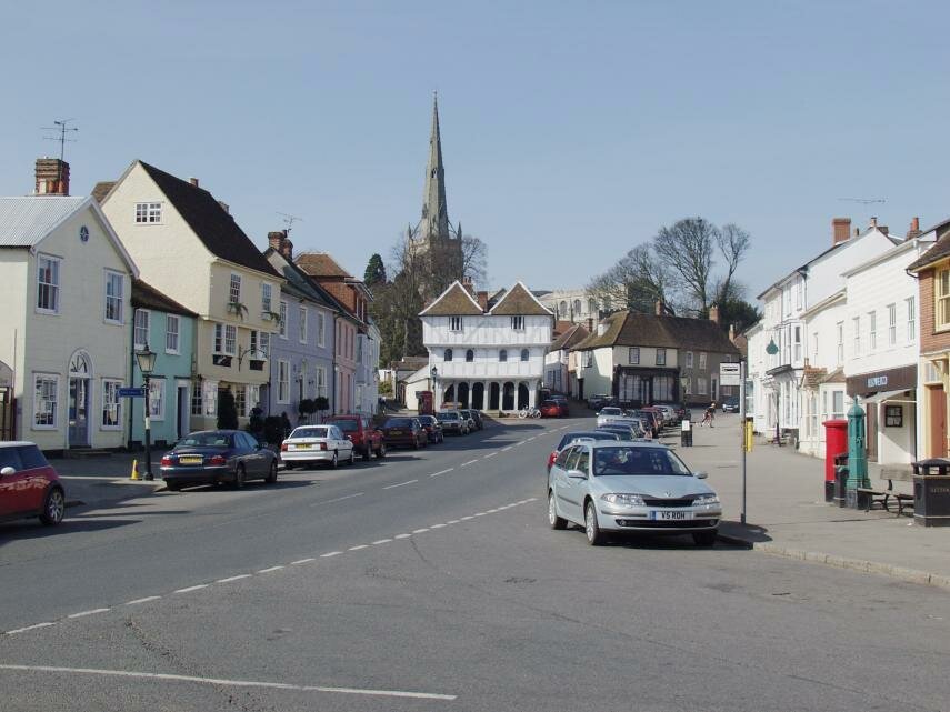 Thaxted Town Centre, Essex, England, Great Britain