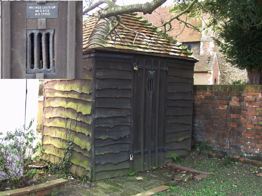 The Lock-up, Tollesbury, Essex, England, Great Britain