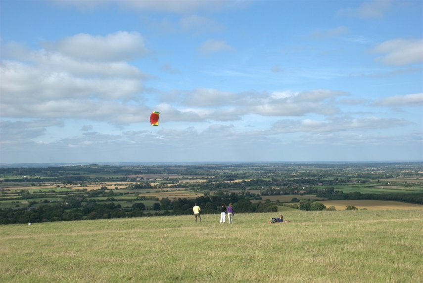White Horse Hill, Uffington, Oxfordshire, England