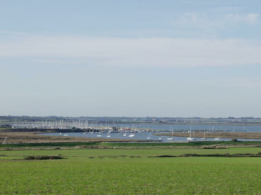 View over the Walton Backwaters, Walton-on-the-Naze, Essex, England - Countryside