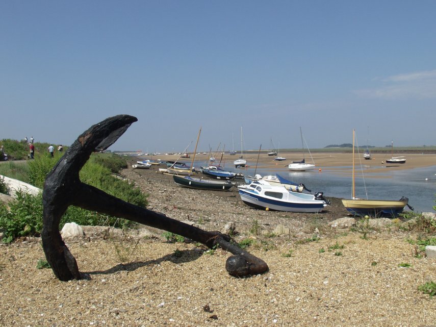 Photgraph of the Harbour Channel, Wells-next-the-Sea, norfolk