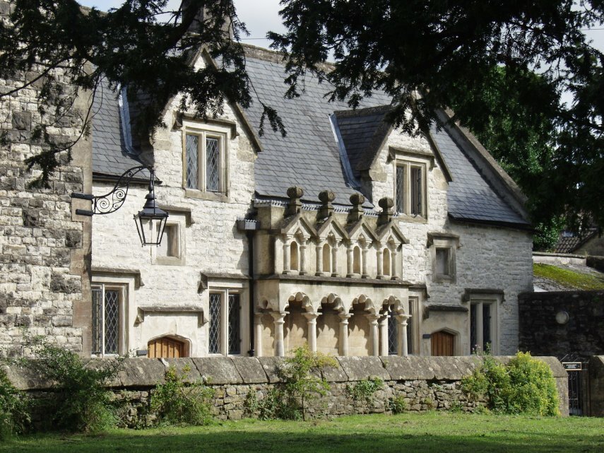 Alms Houses, Wells, Somerset, England