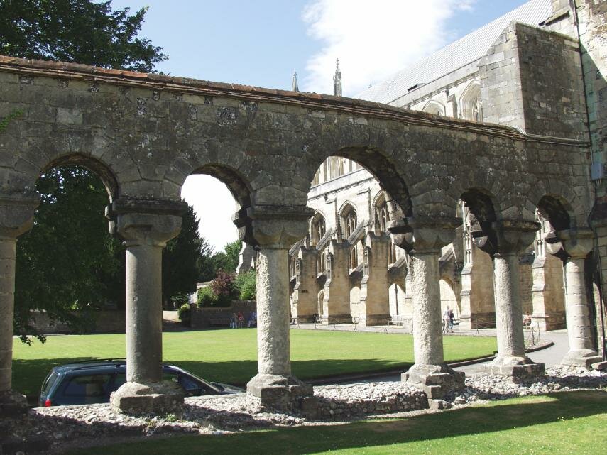 The Old Chapter House, Winchester Cathedral, Winchester, Hampshire, England, Great Britain