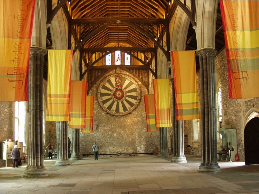 The 13th Century Great Hall, Winchester, Hampshire, England, Great Britain