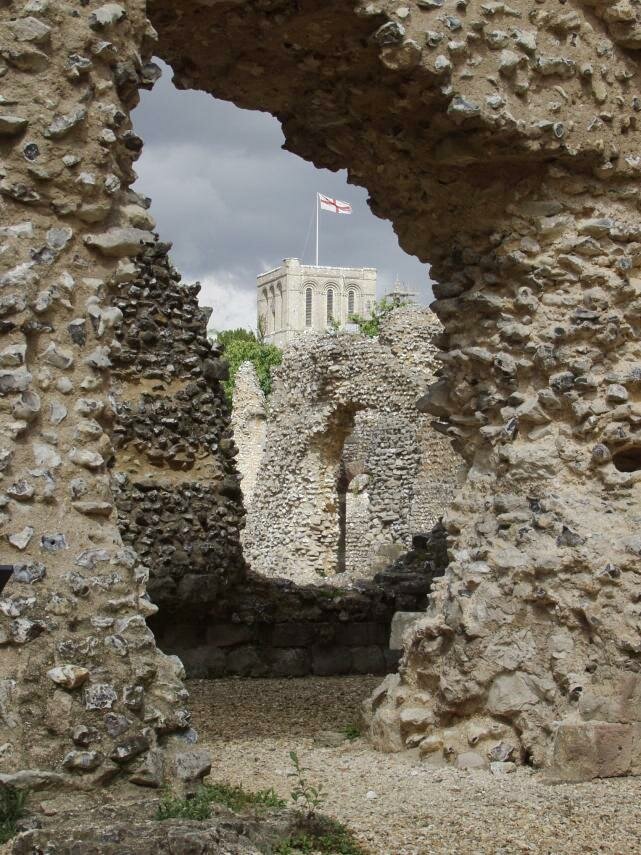 Wolvesey Castle, Winchester, Hampshire, England, Great Britain