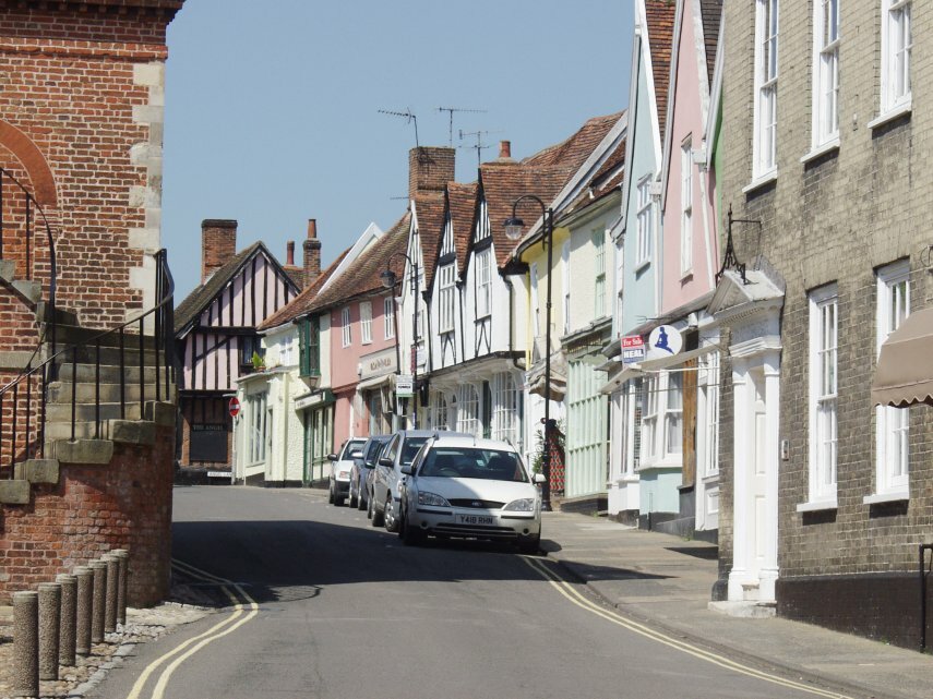 Theatre Street, Woodbridge, Suffolk, England, Great Britain